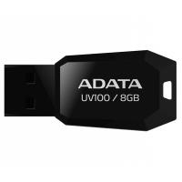 USB Flash Drive 8Gb - A-Data UV100 Classic Black AUV100-8G-RBK