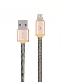 Аксессуар HOCO Metal U5i USB - Lightning Rose Gold