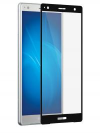 Аксессуар Защитное стекло DF для Sony Xperia XZ2 Fullscreen xColor-14 Black Frame