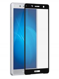 Аксессуар Защитное стекло для Sony Xperia XZ2 Compact DF Fullscreen xColor-13 Black Frame