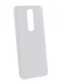 Аксессуар Чехол для Nokia 5.1 Pero Silicone Transparent PRSLC-N51TR
