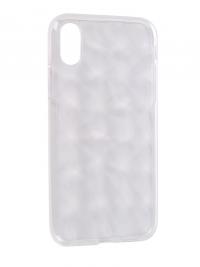 Аксессуар Чехол SkinBox для APPLE iPhone X Slim Silicone Diamond Transparent T-S-AIX-007