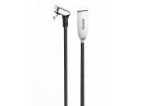 Аксессуар Olmio X-Game USB 2.0 - Lightning 1.2m 2.1A Black ПР038745