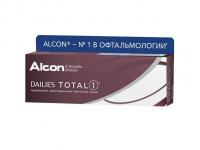 Контактные линзы Alcon Dailies Total 1 (30 линз / 8.5 / -0.75)