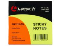 Стикеры Lamark 76x76mm Neon Green SN1116-GN
