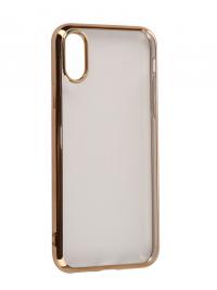 Аксессуар Чехол iBox для APPLE iPhone XS Blaze Silicone Gold Frame УТ000016105