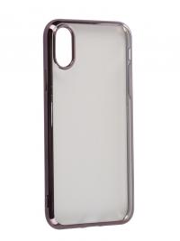 Аксессуар Чехол iBox Blaze Silicon для APPLE iPhone XS 5.8 Black Frame УТ000016115