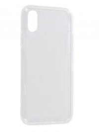 Аксессуар Чехол iBox Crystal Silicone для APPLE iPhone XS 5.8 Transparent УТ000016101