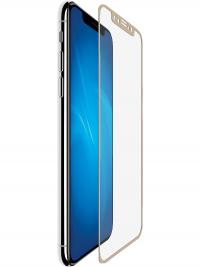 Аксессуар Защитное стекло Neypo для APPLE iPhone X/XS Full Glue Glass Gold NFGL5599