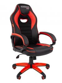 Компьютерное кресло Chairman Game 16 Black-Red