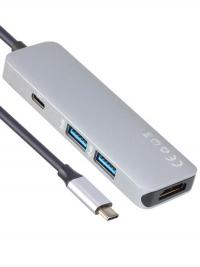 VCOM USB Type-C M to HDMI + 2xUSB 3.0 CU429M
