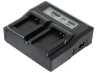 Зарядное устройство Relato ABC02/VBG/DU с автомобильным адаптером для Panasonic CGA-DU06/DU07/DU12/DU14/DU21/VW-VBG070/VBG130/VBG260/VBG6