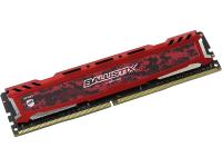 Модуль памяти Crucial Ballistix Sport LT Red DDR4 DIMM 2400MHz PC4-19200 CL16 - 16Gb BLS16G4D240FSE