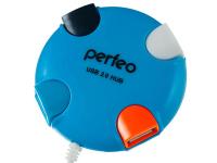 Хаб USB Perfeo PF-VI-H020 Blue