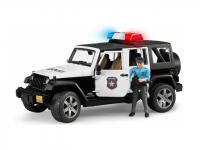 Игрушка Bruder Внедорожник Jeep Wrangler Unlimited Rubicon Полиция с фигуркой 	02-526