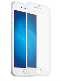 Аксессуар Защитное стекло для APPLE iPhone 6/6S Krutoff Full Glue White 02690