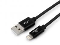 Аксессуар Gembird Cablexpert Silver Series USB - Lightning 1.8m Black CC-S-APUSB01Bk-1.8M