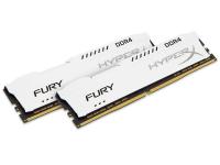 Модуль памяти Kingston HyperX Fury White DDR4 DIMM 3200MHz PC4-25600 CL18 - 16Gb KIT (2x8Gb) HX432C18FW2K2/16