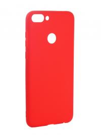 Аксессуар Чехол Pero для Huawei P Smart Soft Touch Red PRSTC-HPSMR