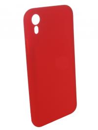 Аксессуар Чехол Pero для APPLE iPhone XR Soft Touch Red PRSTC-IXRR
