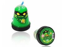 Игрушка антистресс Лизун Slime Ninja 130гр светится в темноте Green S130-18