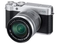 Фотоаппарат Fujifilm X-A20 Kit XC 15-45mm F/3.5-5.6 OIS PZ Silver