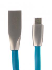 Аксессуар Gembird Cablexpert USB AM/Type-C 1m Blue CC-G-USBC01Bl-1M