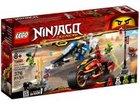 Конструктор Lego Ninjago Мотоцикл-клинок Кая и снегоход Зейна 376 дет. 70667