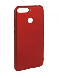 Аксессуар Чехол iBox для Huawei Honor 7A Pro / 7C / Y6 Prime 2018 Soft Touch Fresh Red УТ000016885