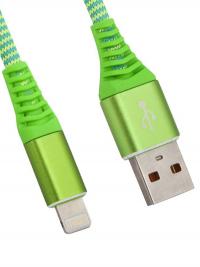 Аксессуар Liberty Project для USB-Lightning 8 pin Носки 1m Green 0L-00038859