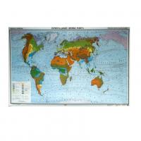 Карта Глобусный Мир Природные зоны мира 20032