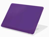 Аксессуар Чехол 13-inch Gurdini для APPLE MacBook Air 13 New 2018 Plastic Matt Dark Purple 907937