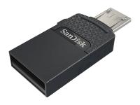 USB Flash Drive 32GB - SanDisk Dual Drive USB 2.0 SDDD1-032G-G35