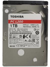 Жесткий диск 1Tb - Toshiba L200 Slim HDWL110UZSVA