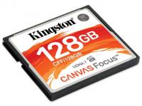 Карта памяти 128Gb - Kingston Compact Flash Canvas Focus CFF/128GB
