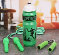 Набор СИМА-ЛЕНД Sport Is Life - бутылка для воды 900ml + скакалка и эспандер 2588950