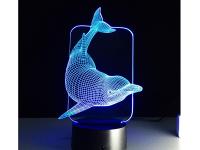 3D лампа Veila 3D Дельфин 1047