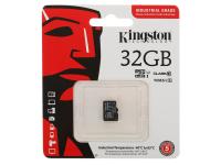 Карта памяти 32GB - Kingston Industrial Temperature MicroSD UHS-I  SDCIT/32GBSP