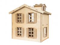 Сборная модель IQ Format Дом для кукол 4627151960975