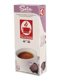 Капсулы Caffe Tiziano Bonini Espresso Seta Compatibile Nespresso Arabica