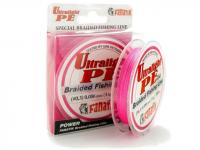 Леска Fanatik Ultralight PE X4 (#0,3) 0.086mm 100m Pink ULPEX41000086P