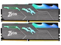 Модуль памяти Kingmax Zeus Dragon RGB DDR4 DIMM 3466MHz PC4-27700 CL16 - 16Gb KIT (2x8Gb) KM-LD4-3466-16GRD
