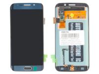 Дисплей RocknParts для Samsung Galaxy S6 Edge SM-G925F с кнопкой Home Blue 566134