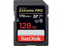 Карта памяти 128Gb - SanDisk Extreme Pro - Secure Digital XC Class 10 UHS-I SDSDXXY-128G-GN4IN