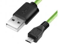 Аксессуар Greenconnect USB AM - micro B 5pin 0.5m Black GCR-UA12MCB6-BB2S-G-0.5m