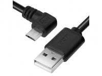 Аксессуар Greenconnect USB 2.0 AM - Micro B 5pin 3m Black GCR-UA8AMCB6-BB2S-3.0m