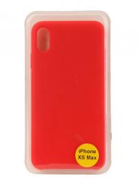 Аксессуар Накладка Red Line для APPLE iPhone XS Max 6.5 Silicon Case Red УТ000017261