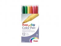 Фломастеры Pentel Color Pen 12 цветов S360-12