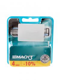 Аксессуар Сменные кассеты Gillette Mach3 4 шт 80227851