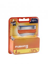 Аксессуар Сменные кассеты Gillette Fusion 4 шт 81647495